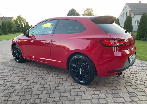 Seat Leon cena 44500 przebieg: 192000, rok produkcji 2014 z Prószków małe 254